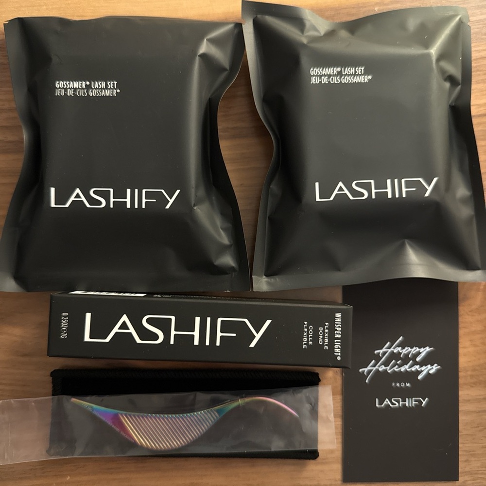 LASHIFY B.10 & B.12 Gossamer Lash Pack in Black